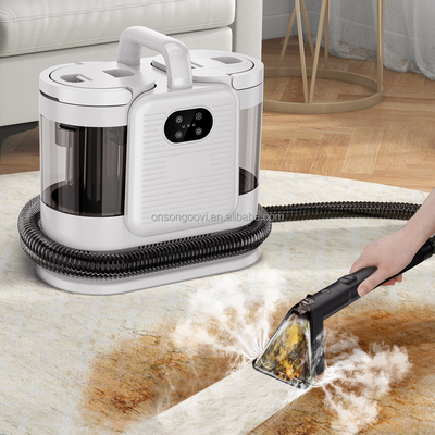 1650W Electric Portable Carpet Cleaner with Steam Heating Water Filter for Deep Sofa Cleaning Home Vacuum Cleaner