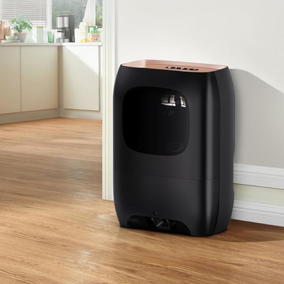 Touchless Vacuum Automatic Dustpan 2-in-1 HEPA Air Purifier Ultra Corded Canister Vacuum Automatic Sensors 700W Dustpan Vacuum