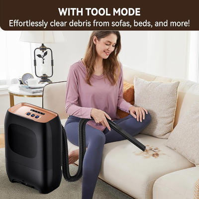 Touchless Vacuum Automatic Dustpan Salon Hair Vacuum Cleaner Electric Trash Can for Kitchen Boutiques Hotels Dust Pan Vacuum