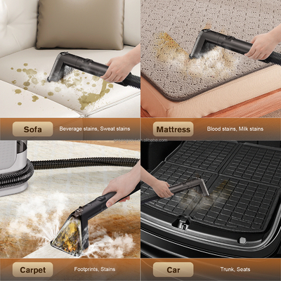Portable Self-Cleaning High Temperature Steam Cleaner New Model Heating Function Deep Cleaning Sofa Carpet Vacuum Spot Cleaner