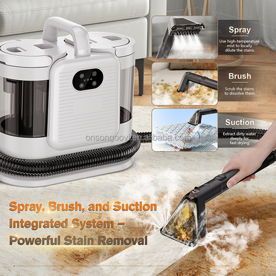 Portable Self-Cleaning High Temperature Steam Cleaner New Model Heating Function Deep Cleaning Sofa Carpet Vacuum Spot Cleaner