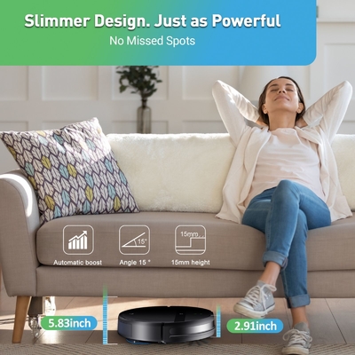 Smart Remote Control Robot Vacuum Cleaner Household Wet Dry Mopping HEPA Filter WIFI Remote EU US Plug Battery Dropship