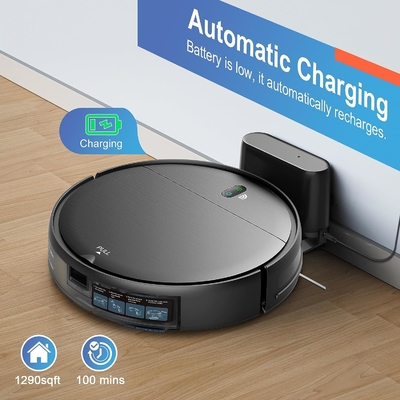 Smart Wet Dry Mopping Sweeping Robot Vacuum Cleaner Remote Control Automatic Floor Mopping HEPA Household Use Battery
