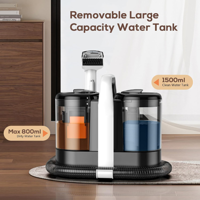 Cyclone Type Wet and Dry Carpet Cleaner Water and Spray Fabric Spot Cleaner for Sofa Carpet Dirty Carpet Cleaning Machine