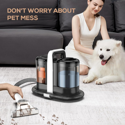 Portable Mini Sofa Mattress Carpet Cleaner Handheld Large Water Tank Fabric Plastic Large Capacity Water Tank Carpet Cleaner