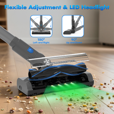 Portable Wireless Brushless Vacuum Cleaner Best Price Home Outdoor Use Cars Dry Function Handheld Installation New Color Design