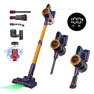 Portable Cordless Stick Vacuum Cleaner Big Suction Vertical Wireless Handheld Upright Vacuum Cars Battery Powered Aspirateur