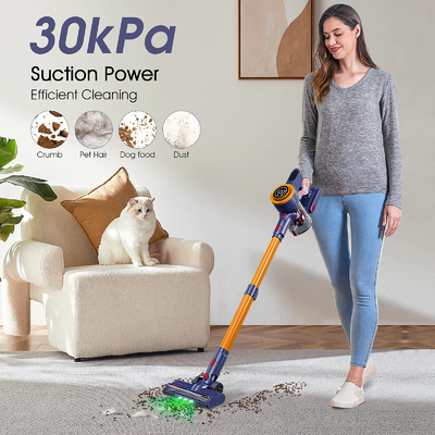 Portable Cordless Stick Vacuum Cleaner Big Suction Vertical Wireless Handheld Upright Vacuum Cars Battery Powered Aspirateur