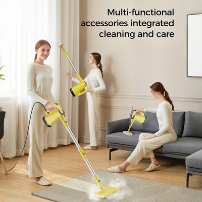 Hard Floor Steam Mop with Steam Blaster Technology Electric Portable Handheld for Household Car Use Multifunction Steam Mop