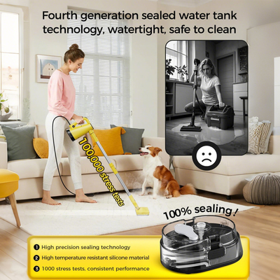 Hard Floor Steam Mop with Steam Blaster Technology Electric Portable Handheld for Household Car Use Multifunction Steam Mop